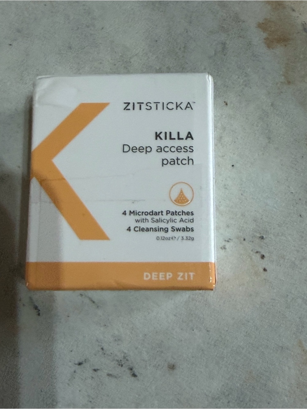Source Unknown KILLA Deep Access Patch - White & Orange